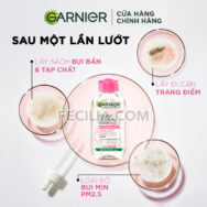 Nước Tẩy Trang Garnier Micellar Cleansing Water 400ml làm sạch sâu dịu nhẹ |NTT037