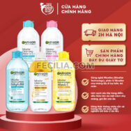 Nước Tẩy Trang Garnier Micellar Cleansing Water 400ml làm sạch và ngừa mụn |NTT045
