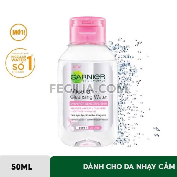Nước Tẩy Trang Garnier Micellar Cleansing Water 400ml làm sạch và ngừa mụn |NTT045