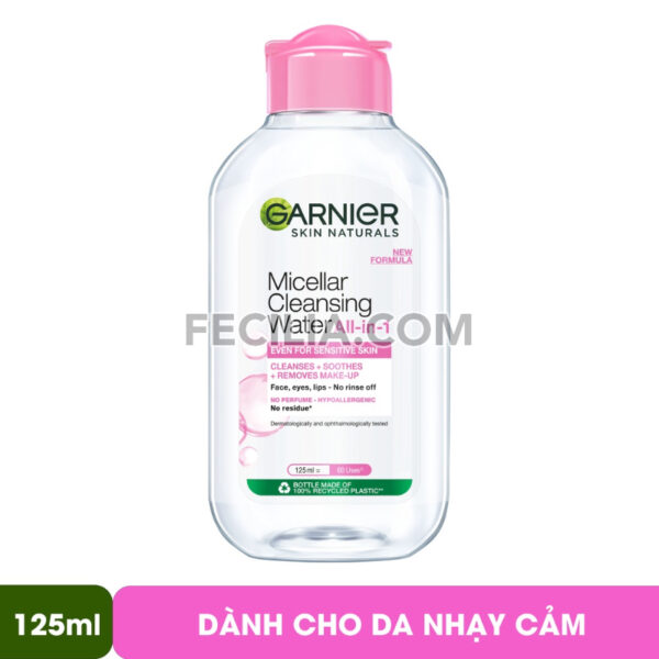 Nước Tẩy Trang Garnier Micellar Cleansing Water 400ml làm sạch và ngừa mụn |NTT045
