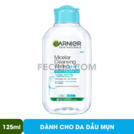 Nước Tẩy Trang Garnier Micellar Cleansing Water 400ml làm sạch và ngừa mụn |NTT045