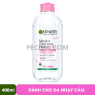 Nước Tẩy Trang Garnier Micellar Cleansing Water 400ml làm sạch và ngừa mụn |NTT045