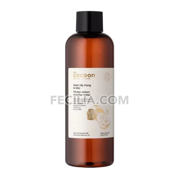 Nước Tẩy Trang giảm dầu Cocoon Winter Melon làm sạch da 500ml |NTT002