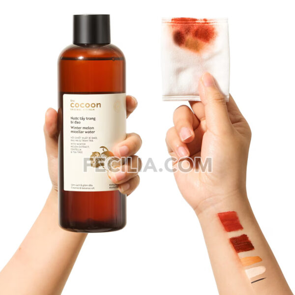 Nước Tẩy Trang giảm dầu Cocoon Winter Melon làm sạch da 500ml |NTT002