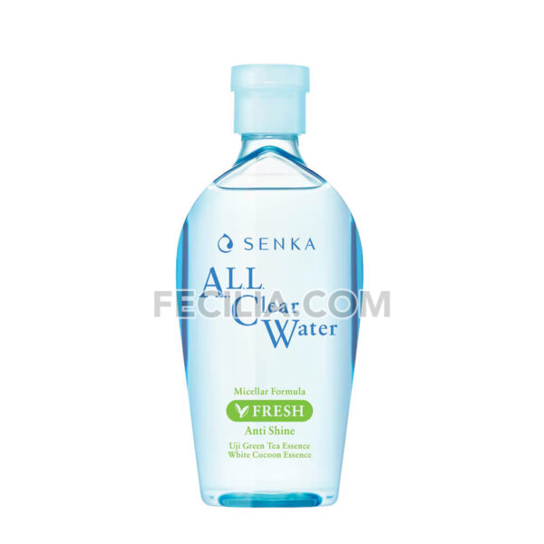 Nước Tẩy Trang kiểm soát nhờn Senka ALL Clear Water Micellar Fresh 230ml |NTT011