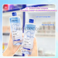 Nước Tẩy Trang L'Oreal Micellar Water 3-in-1 giúp làm sạch lớp trang điểm |NTT040