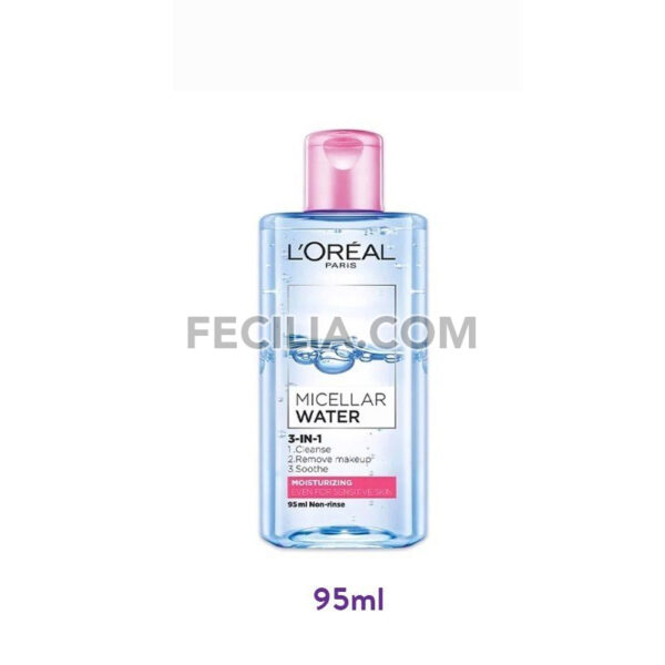 Nước Tẩy Trang L'Oreal Micellar Water 3-in-1 giúp làm sạch lớp trang điểm |NTT040