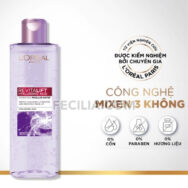 Nước tẩy trang L'Oreal Paris Pure Revitalift Hyaluronic Acid 400ml cho da mụn và da khô |NTT035