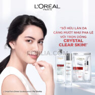 Nước Tẩy Trang L’Oréal Paris Revitalift Crystal Purifying Micellar Water Cho Da Dầu 400ml |NTT025