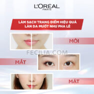 Nước Tẩy Trang L’Oréal Paris Revitalift Crystal Purifying Micellar Water Cho Da Dầu 400ml |NTT025