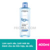 Nước Tẩy Trang L'Oreal Paris Skincare Make Up Remover Micellar Refreshing 400ml |NTT006