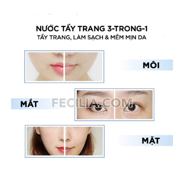 Nước Tẩy Trang L'Oreal Paris Skincare Make Up Remover Micellar Refreshing 400ml |NTT006