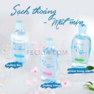 Nước Tẩy Trang Senka Micellar All Clear Water Micellar Formual Bright 230ml |NTT004