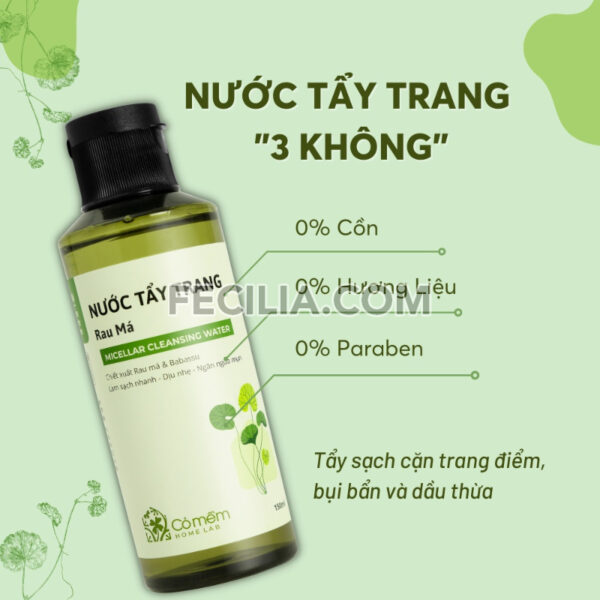 Nước Tẩy Trang Tơ Tằm cho da khô và mụn 150ml |NTT047