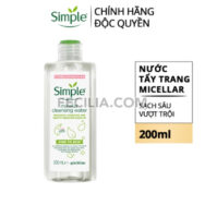 Nước Tẩy Trang và cấp ẩm Simple Micellar 200ml |NTT038