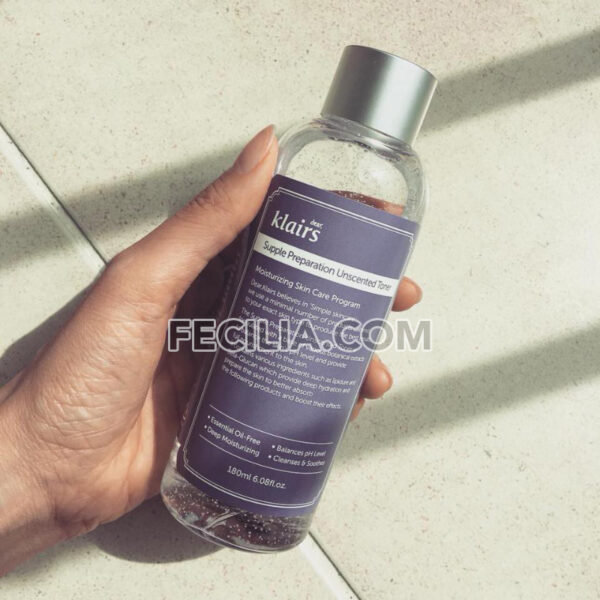 Toner Nước hoa hồng Dear Klairs supple preparation unscented Toner 180ml |TONER002