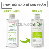 Combo Sữa Rửa Mặt + Nước Tẩy Trang + Toner Nước Hoa Hồng + Kem Dưỡng Ẩm Simple Chính Hãng |NTT090