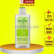 Combo Sữa Rửa Mặt + Nước Tẩy Trang + Toner Nước Hoa Hồng + Kem Dưỡng Ẩm Simple Chính Hãng |NTT090