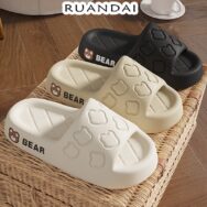 Dép đi trong nhà bánh mì dép Chống thấm nước Đế êm Thiết kế độc đáo Chống bám bụi | DNTN027
