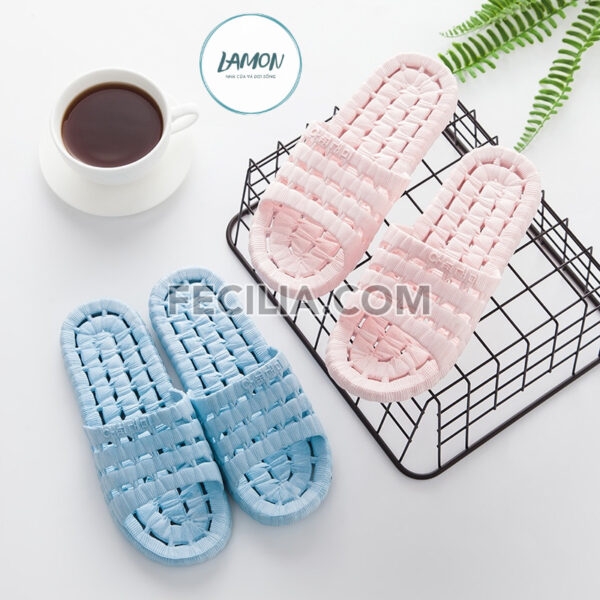 Dép Đi Trong Nhà Tắm Văn Phòng Dáng Lỗ Siêu Bền, Siêu Nhẹ Chống Trơn Trượt | DNTN014