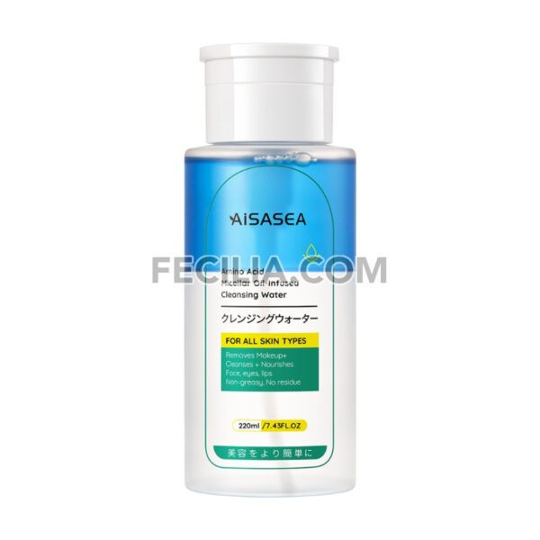 Nước Tẩy trang AISASEA 220ml kết hợp nước và dầu |NTT059