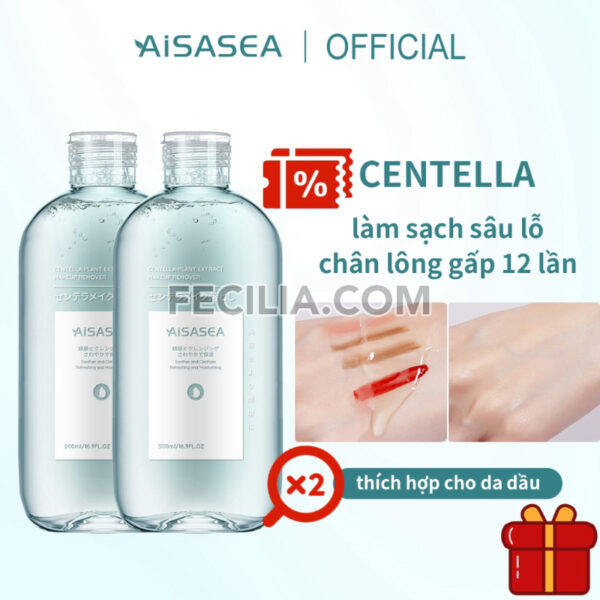 Nước tẩy trang AISASEA Cho Da Dầu 500ml cho da nhạy cảm |NTT069