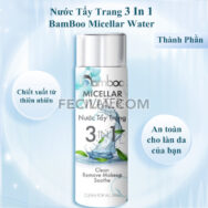 Nước tẩy trang Bamboo làm sạch da thu nhỏ lỗ chân lông 200ml |NTT051