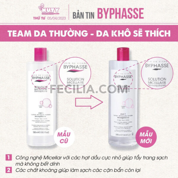 Nước Tẩy Trang Byphasse Solution Micellaire 500ml |NTT077