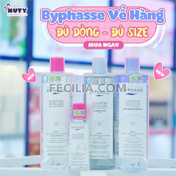 Nước Tẩy Trang Byphasse Solution Micellaire 500ml |NTT077