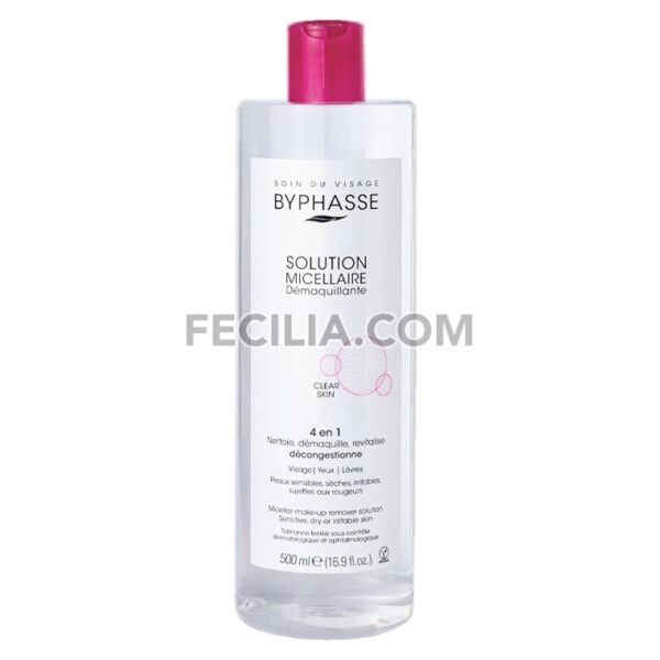 Nước Tẩy Trang Byphasse Solution Micellaire than hoạt tính 100ml, 500ml |NTT063