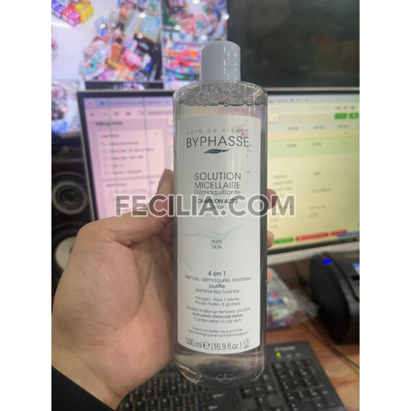Nước Tẩy Trang Byphasse Than Hoạt Tính Cho Da Nhạy Cảm 500ml |NTT091