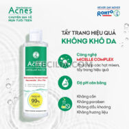 Nước tẩy trang cho da mụn Acnes Micellar Water 200ml |NTT083
