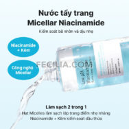 Nước tẩy trang COSRX Micellar Niacinamide 400ml sạch sâu |NTT093