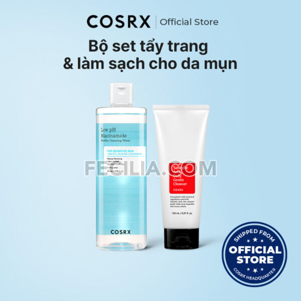 Nước tẩy trang COSRX Micellar Niacinamide 400ml sạch sâu |NTT093