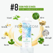 Nước Tẩy Trang Derladie Cleansing Water Witch Hazel 500ml ngừa mụn |NTT067