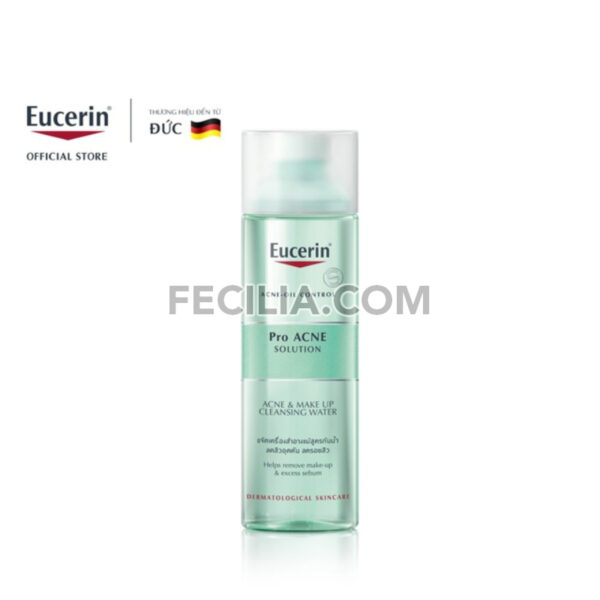 Nước Tẩy Trang Eucerin Pro Acne Cleansing Water 200ml giảm mụn |NTT084