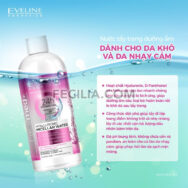 Nước tẩy trang Eveline Micellar 3 in 1 400ml |NTT092