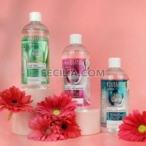 Nước tẩy trang Eveline Micellar 3 in 1 400ml |NTT092