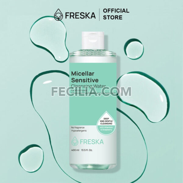 Nước tẩy trang Freska Micellar Sensitive Cleansing Water 400ml |NTT079