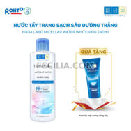 Nước Tẩy Trang Hada Labo Micellar Water Whitening 240ml dưỡng trắng |NTT062