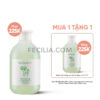 Nước Tẩy Trang Herbario 300ml tinh chất Rau má và Rau Diếp Cá |NTT087