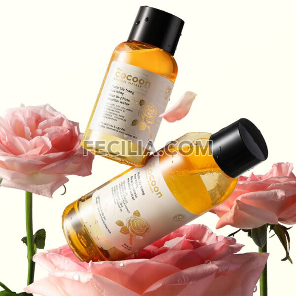 Nước tẩy trang hoa hồng Cocoon cấp ẩm 310ml |NTT057