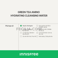 Nước Tẩy Trang Innisfree Green Tea Amino Cleansing Water 320ml |NTT065