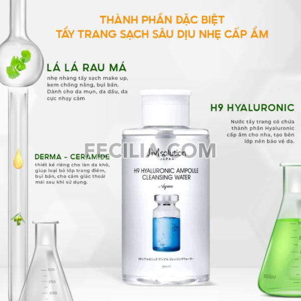 Nước Tẩy Trang Jm Solution 500ml sạch sâu dịu nhẹ |NTT082