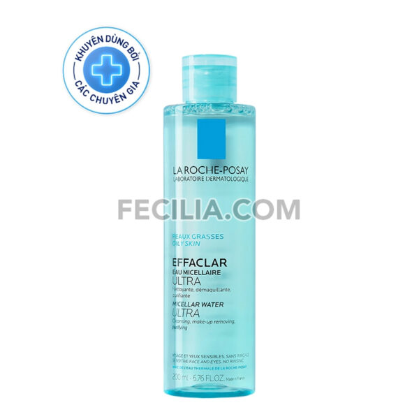 Nước Tẩy Trang La RochePosay Micellar Water 200ml cho da Dầu |NTT080