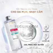 Nước tẩy trang L'Oreal Paris Micellar Water 400mlNTT102