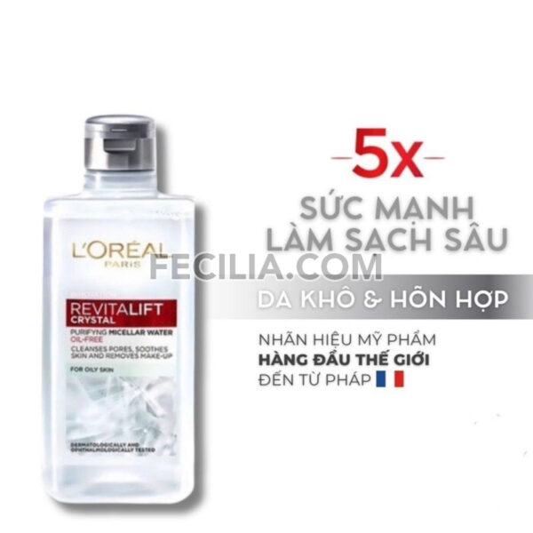 Nước tẩy trang L'Oreal Paris Micellar Water 400mlNTT102
