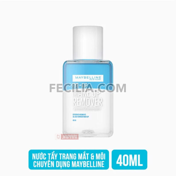 Nước Tẩy Trang Mắt Môi Maybelline Eye cho da dầu mụn và da khô |NTT101