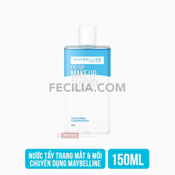 Nước Tẩy Trang Mắt Môi Maybelline Eye cho da dầu mụn và da khô |NTT101