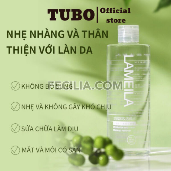 Nước tẩy trang Maycreate + Lameila 300ml |NTT064